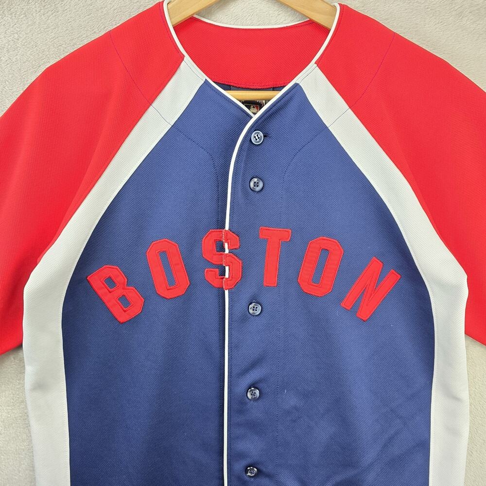 Boston Red Sox Jersey Carl Yastrzemski #8 Mens Small Cooperstown Collection RARE - Picture 2 of 10